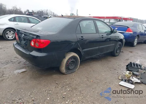 2007 Toyota Corolla Ce из США, поврежденный, VIN 2T1BR32E67C764573